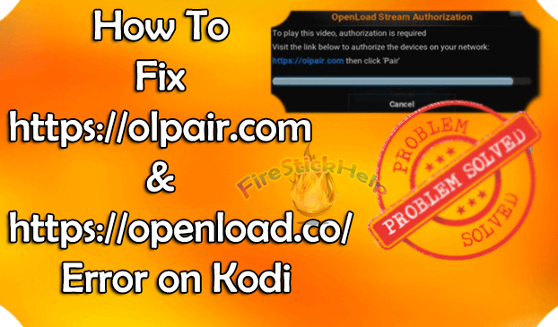 How to Fix Olpair Stream Authorization Issues